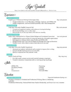 Kym Goodsell Resume